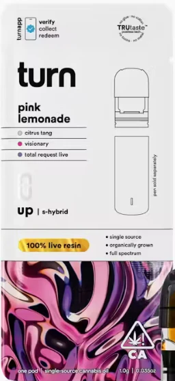 turn - [Turn] Live Resin - All-In-One - 1g - Pink Lemonade (H) Main Image