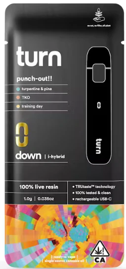 turn - [Turn] Live Resin - All-In-One - 1g - punch-out!! (H) Main Image