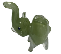 3" Frit Elephant Hand Glass Pipe - Various Colors