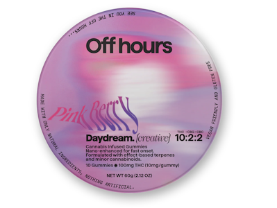 OFF HOURS - Pink Berry Daydream - 100mg Gummies