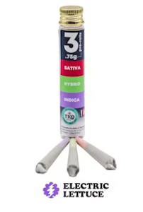 TKO Reserve - TKO Reserve Guava Juice X Bacio Gelato X Gushmintz 3pk Pre-Roll .75g