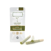 1.75g Raw Garden RLR™ Crushed Diamonds Infused (3) 0.5g Joints - Orange Flame 53%