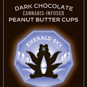 Emerald Sky - Sleep Dark Chocolate Peanut Butter Cups 10pk - Indica - THC/CBD/CBN - 100MG:20MG:20MG