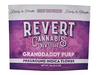 Revert - Revert - Granddaddy Purp - Kief Infused Ground Flower - 14g