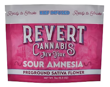 Revert - Sour Amnesia - Kief Infused Ground Flower - 14g