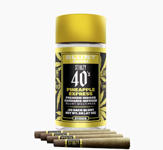 STIIIZY - STIIIZY 2.5G Pineapple Express Mini Infused Blunt 5pk