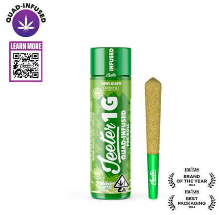 Jeeter - Jeeter Infused Preroll 1g Kiwi Kush Main Image