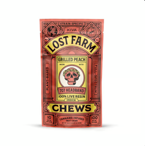 LOST FARM - Lost Farm | 10pk Fruit Chews | Grilled Peach |100mg