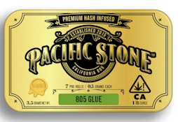 Pacific Stone 7pk 805 Glue 40% - Hash Infused Prerolls