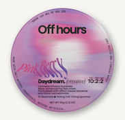 OFFHOURS - Daydream - Strawberry Acai Coconut - 10mg THC - 2mg CBG - 2mg CBC - Edible