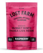 Edibles | Lost Farms | Live Resin | Sunset Mintz x Raspberry | 100mg