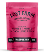 [REC] Lost Farms | Raspberry Sunset Mintz | live Resin 100mg Gummies