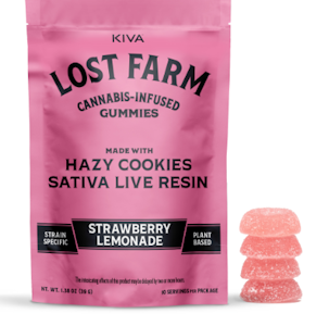 Lost Farms - [REC] Lost Farms | Strawberry Lemonade | Live Resin 100mg Gummies