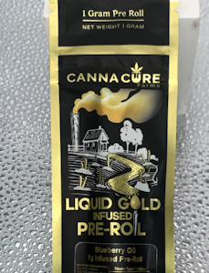 CANNA-CURE - Canna Cure - Blueberry OG - 1g Infused preroll
