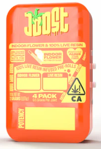 Joost - Joost - Zerewon x Nectarine Jelly - Infused Preroll Pack - 4 pk - 2G