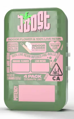 Joost - Joost - Fatso x Space Burger - Infused Preroll Pack - 4 pk - 2G Main Image
