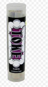 TOKE - Toke | Pre-Roll | Joints - Alaskan Purple 3PK | .5g