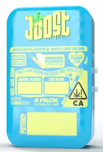 Joost - Joost - Master Kush x Forbidden Zkittlez - Infused Preroll Pack - 4 pk - 2G