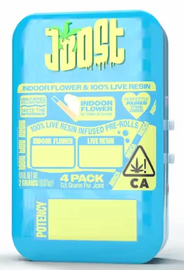 Joost - Joost - Bubba Kush x Garlic Mints - Infused Preroll - 4 pk - 2G Main Image