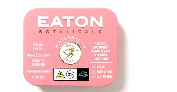 Eaton Botanicals - Eaton Botanicals | Edibles | Gummies - Watermelon Gal Pal | 100mg