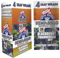 ROYAL BLUNTS: Blackberry Trainwreck Terpene Infused Natural Leaf Wraps - 4pk