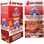 ROYAL BLUNTS: Cherry Pie Terpene Infused Natural Leaf Wraps - 4pk