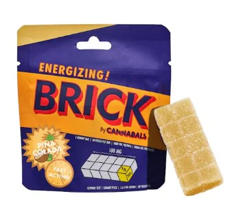 Cannabals - Pina Colada "Energy" Brick - 100MG Main Image