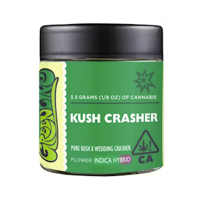 GREEN LINE - [Greenline] Flower - 3.5G - Kush Crasher (I/H)