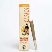 CLSICS | Clockwork Lemon | Hash Infused Pre-Roll | [1g] | Sativa