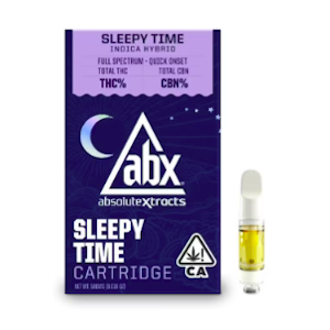 Absolute Extracts - [ABX] Cartridge - 1g - Sleepy Time 2:1 (CBN)