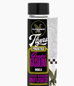 CLAYBOURNE CO. - [Claybourne Co.] Frosted Flyers 2 Pack Prerolls - 1g - Grape Gasolina (I)