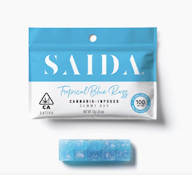 SAIDA 100mg Tropical Blue Razz Gummy Bar