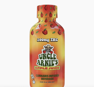 Uncle Arnies - Uncle Arnies 100mg Smackin Apple Juice Infused Beverage