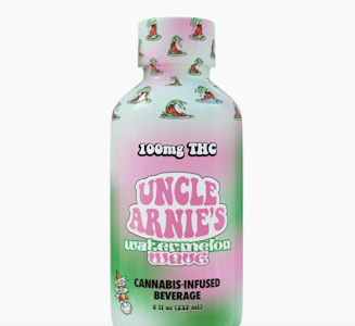 Uncle Arnies - Uncle Arnies 100mg Watermelon Wave Infused Beverage