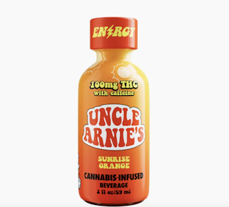 Uncle Arnies - Uncle Arnies 100mg Sunrise Orange Infused Caffeinated Shot