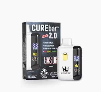 WEST COAST CURE - WEST COAST CURE 1G Gas OG Disposable CureBar