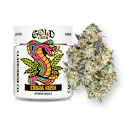 Claybourne Co. - 3.5g Gold Cuts - Cobra Kush