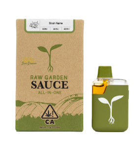 RAW GARDEN - Raw Garden - All In One - Raspberry Haze - Sauce - 1G