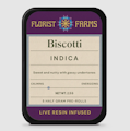 Florist Farms | Biscotti | 5pk infused .5g Prerolls