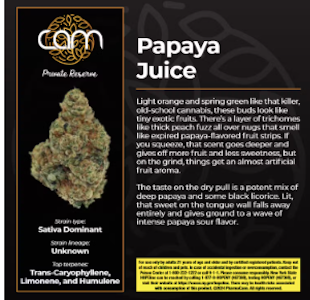 CAM - Cam | Flower - Papaya Juice | 14g