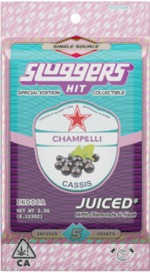 Sluggers - [Sluggers] Infused Preroll 5 Pack - 3.5g - Champelli Cassis (I)