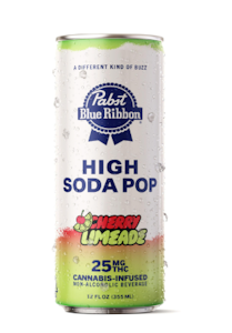 Pabst - Pabst High Soda 25mg Cherry Limeade