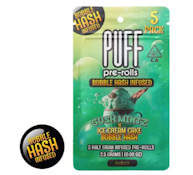 GUSH MINTZ X ICE CREAM CAKE 5PK PREROLLS - PUFF BUBBA HASH 2.5g