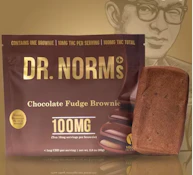 Dr. Norms - Peanut Butter Cup Brownie - Solventless - 100mg