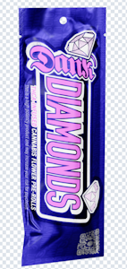 Elyon - [REC] Elyon Dank Diamonds | Princess Cut | 1.5g Infused Pre Roll