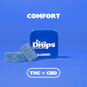 Drops - 2ct. 200mg CBD:50mg THC (Comfort) - Blueberry 
