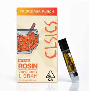 CLSICS - Tropicana Punch - Live Rosin Vape - 1g (H) - CLSICS