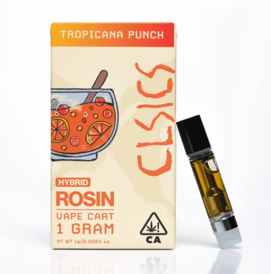 CLSICS - Tropicana Punch - Live Rosin Vape - 1g (H) - CLSICS Main Image
