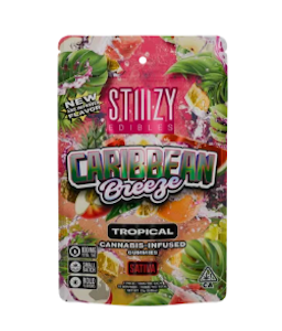 STIIIZY - - CARIBBEAN BREEZE - Gummies 100mg THC Edibles