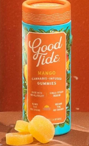 Good Tide - Good Tide - Mango Single Strain Rosin Gummies - 100mg